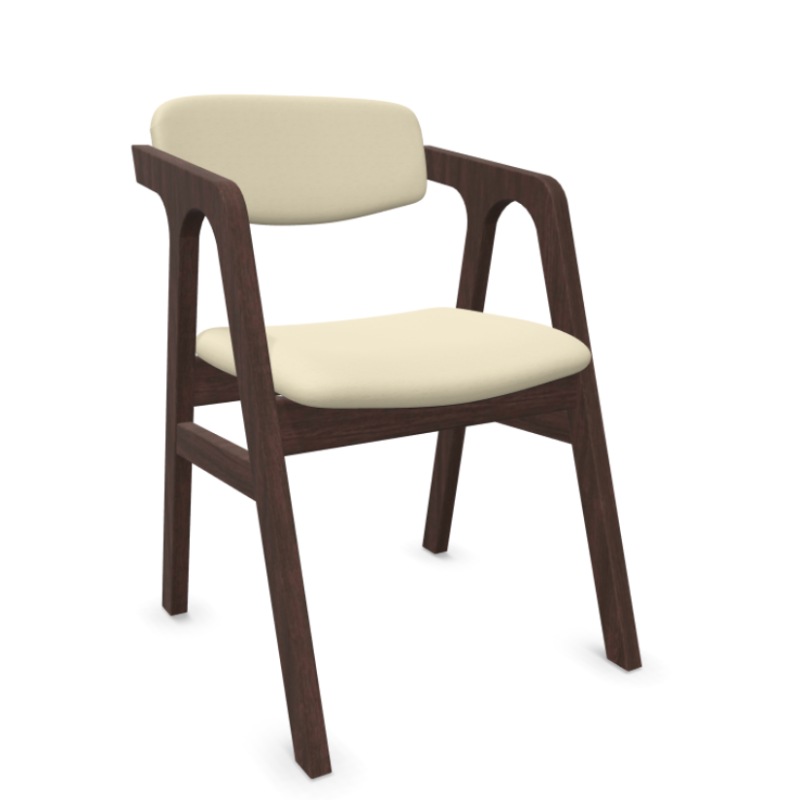 Scaun tapitat Nikolas cu brate