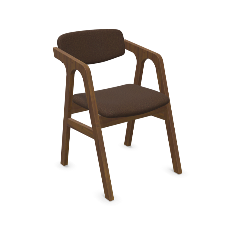 Scaun tapitat Nikolas cu brate