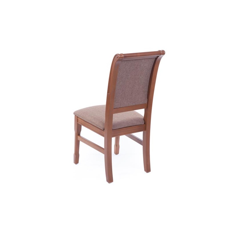 Scaun living Maiestous, lemn masiv, tapitat - Sofastil.ro