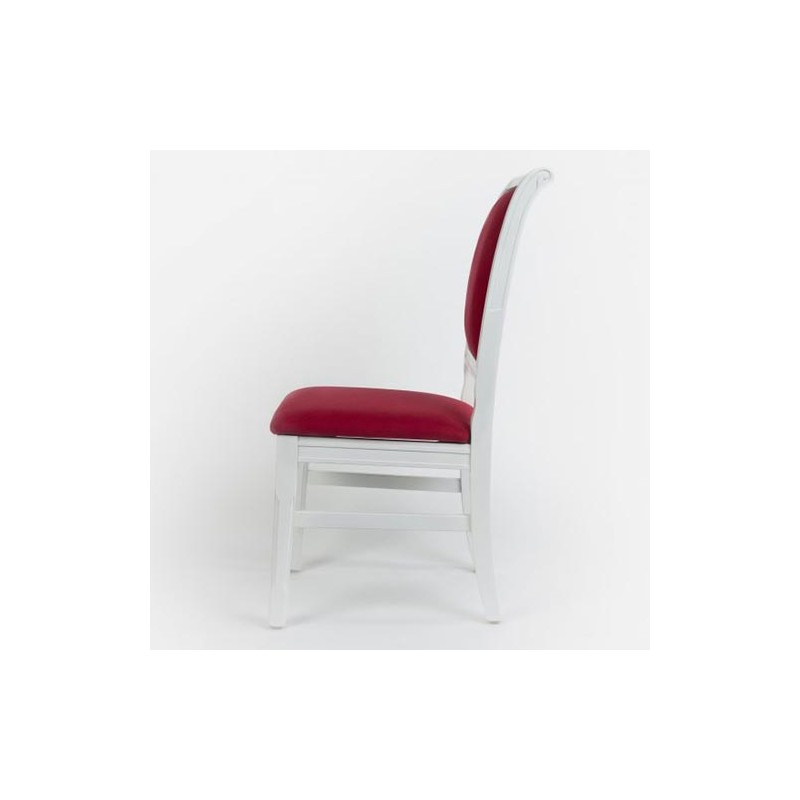 Scaun living Maiestous, lemn masiv, tapitat - Sofastil.ro