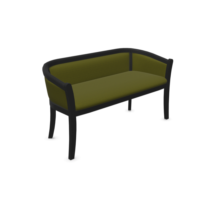 Banca cafenea DENVER,lemn masiv fag, tapitata  -  Sofastil.ro