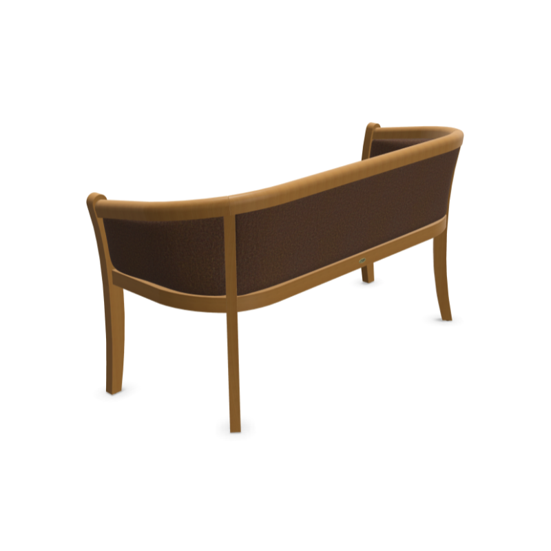 Banca cafenea DENVER,lemn masiv fag, tapitata  -  Sofastil.ro