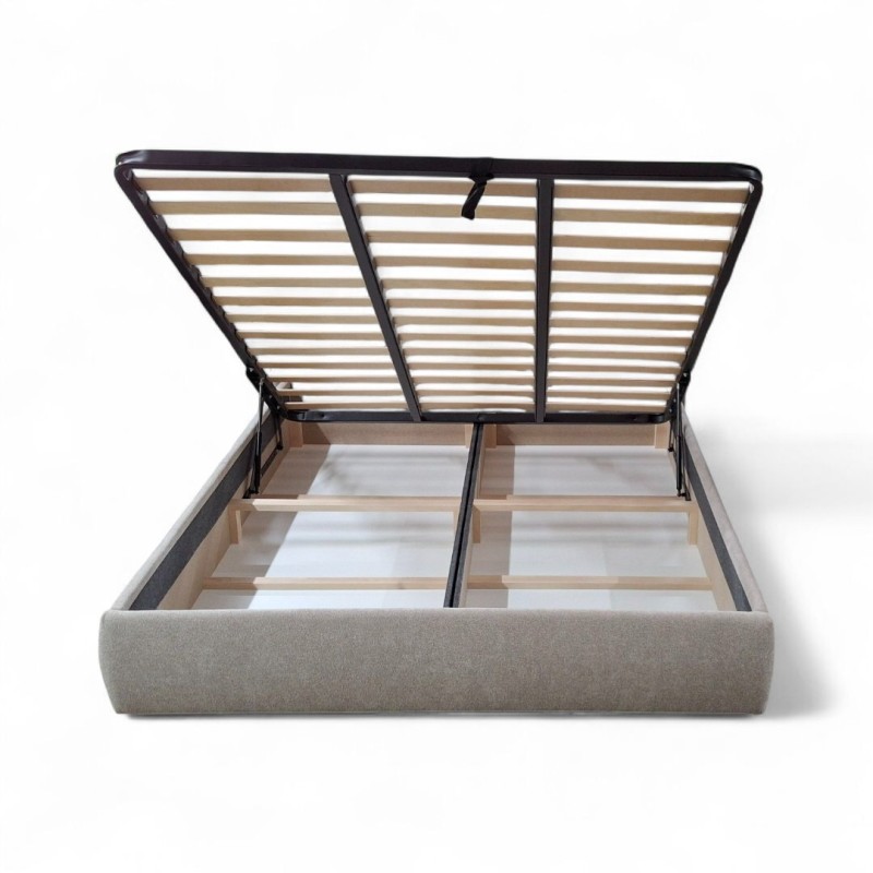 Pat tapitat LORA pentru saltea de 140/160/180x200 cm