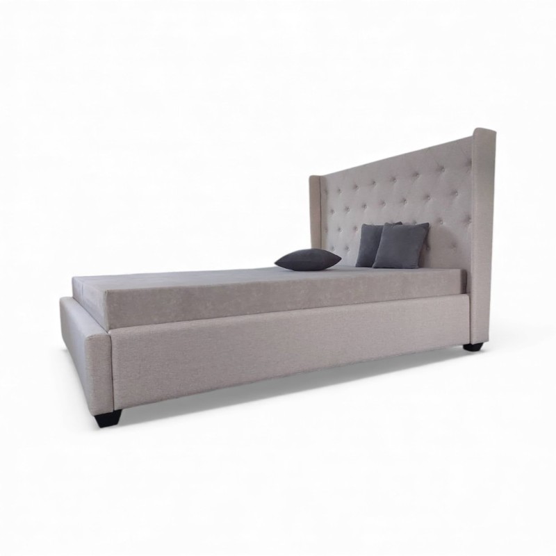 Pat dublu tapitat ROSE de 140/ 160 /180x200 cm