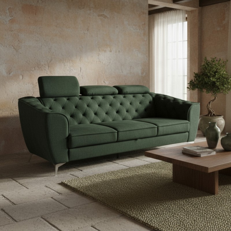 Canapea living moderna de lux LUIS, stil chesterfield - Sofastil.ro
