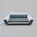 Canapea 3 locuri extensibila HERMES cu design modern si tetiere reglabile