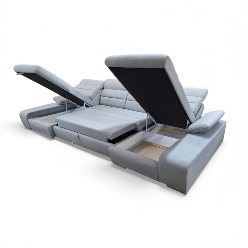 Coltar in forma de U VENUS, extensibil cu 2 lazi si tetiere reglabile