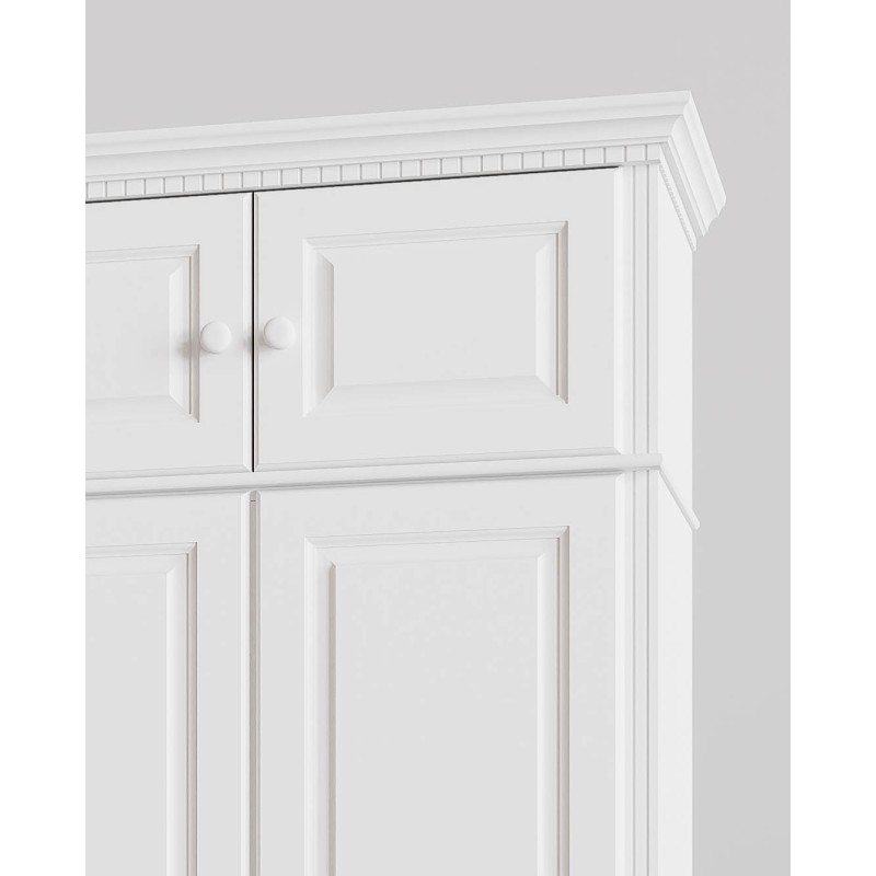 Dulap Seva Suprapozabil - 6 Uși 4 Sertare Lemn Masiv