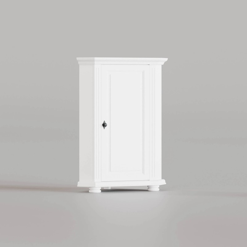 Comodă de Colț Mara din Lemn Masiv - 1 Ușă