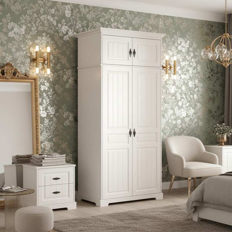 Dulap suprapozabil Cleo 2 Usi Alb