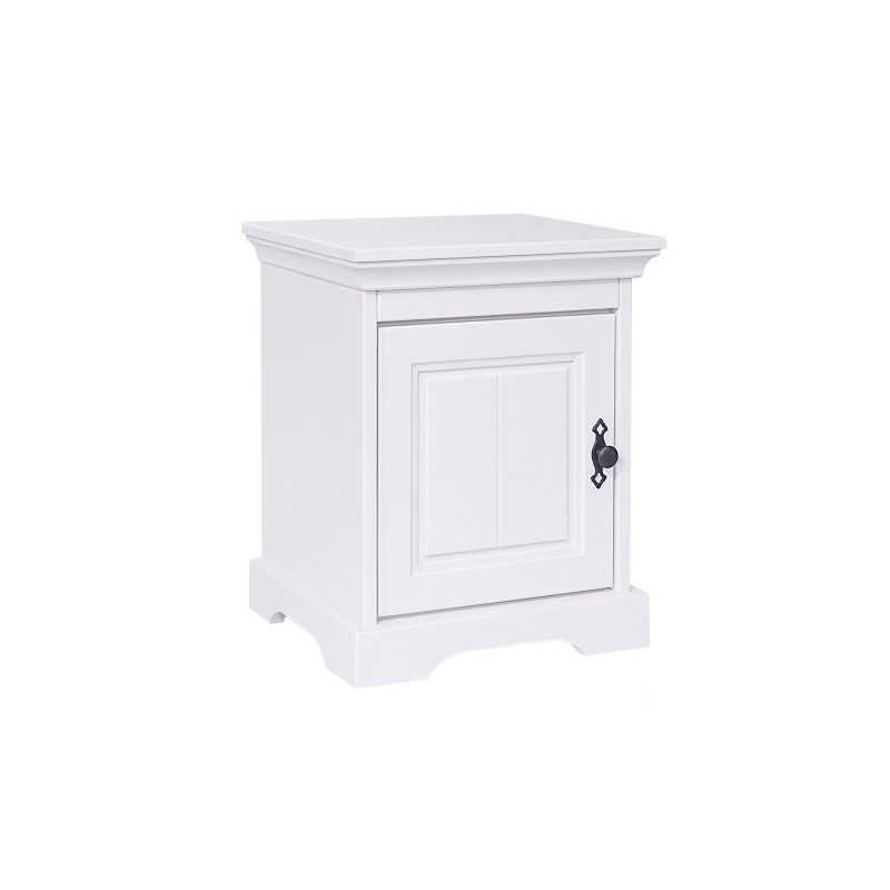 Dormitor lemn masiv CLEO 3 finisaj alb