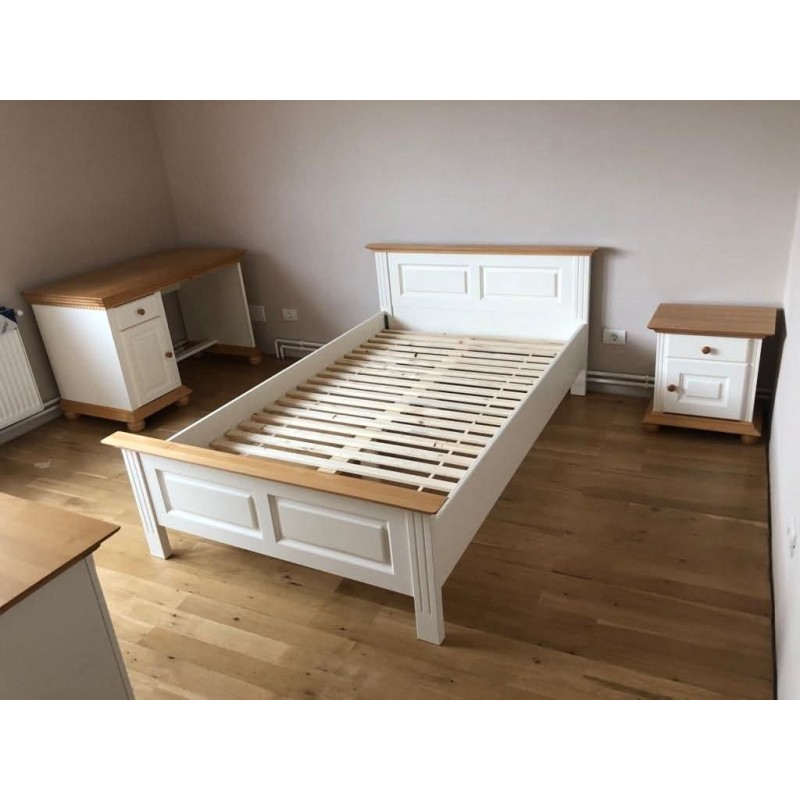 Pat Seva lemn masiv 90x200 cm