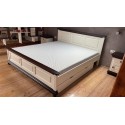 Pat cu lada BUCOV lemn masiv, 140/ 160/ 180x200 cm