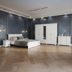 Dormitor lemn masiv MARA 4