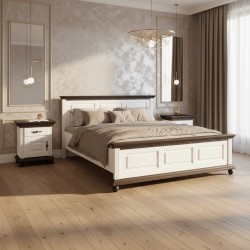 Noptiera Bucov  din Lemn Masiv | Noptiere lemn - Sofastil.ro