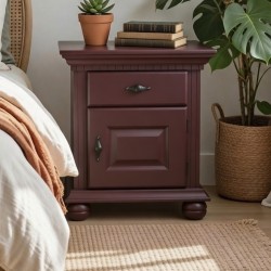 Noptiera BUCOV lemn masiv – BORDO REGAL