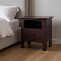 Noptiera lemn masiv LEON - finisaje diverse