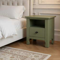 Noptiera lemn masiv LEON - finisaje diverse