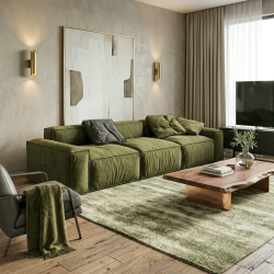 Canapea living premium modulara ROCO, fixa