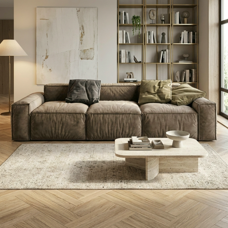 Canapea living premium modulara ROCO, fixa