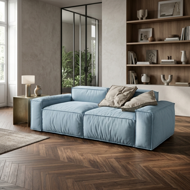 Canapea living premium modulara ROCO 2 Locuri, fixa