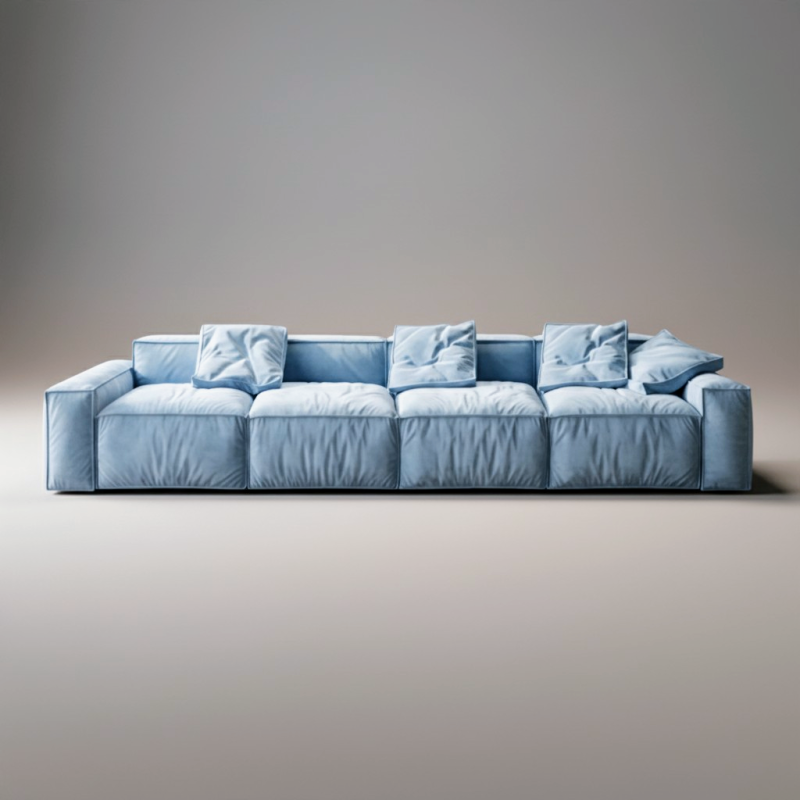 Canapea 4 locuri premium modulara ROCO, fixa