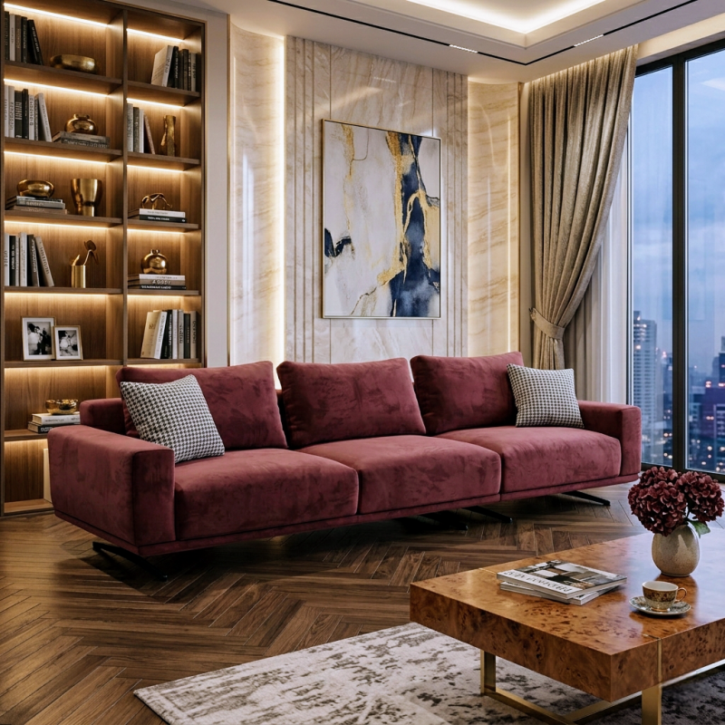 Canapea premium modulara Timeless, fixa