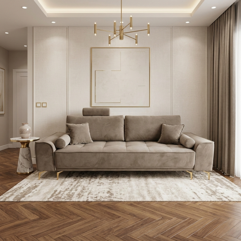 Canapea 3 locuri extensibila Baron