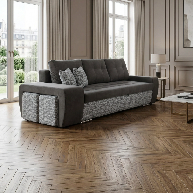 Canapea Mara 2 Tabureti