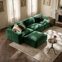 Canapea 3 locuri modulara, premium Nord