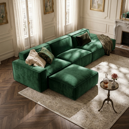 Canapea 3 locuri modulara, premium Nord