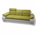 Canapea Venus, extensibila, 3 locuri, stofa, verde