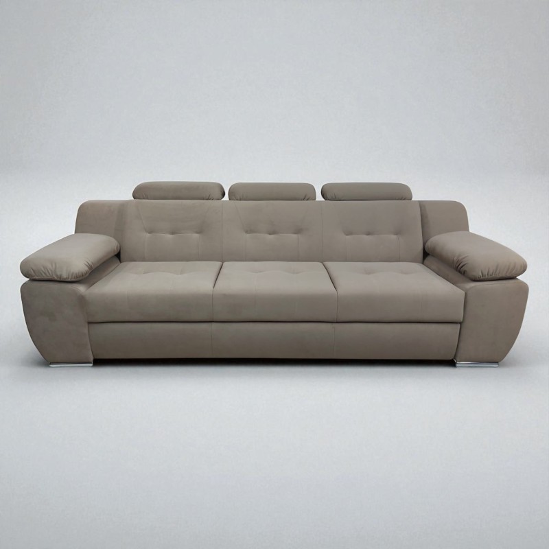 LORD - canapea living moderna de 3 locuri, extensibila cu tetiere relabile