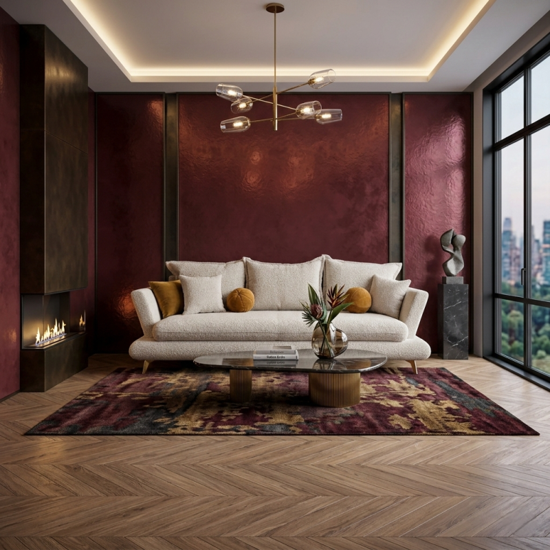 set living complet: canapea extensibilă + 2 fotolii