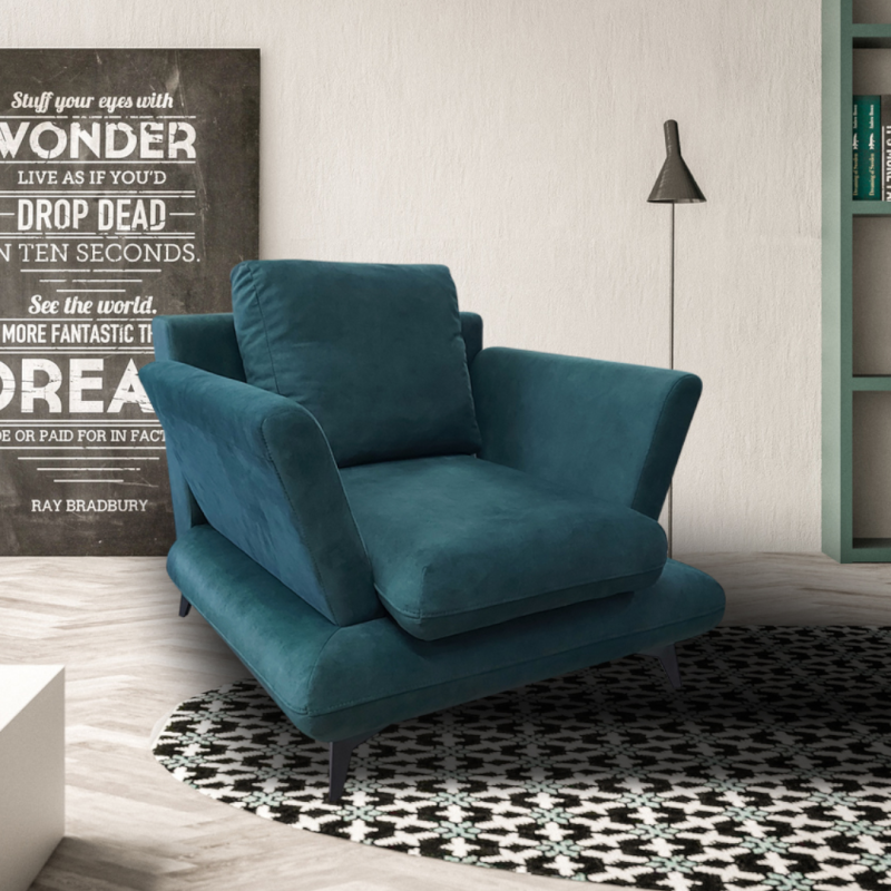 set living complet: canapea extensibilă + 2 fotolii