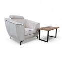 Set canapea extensibilă și fotolii LUIS | Mobilier living confortabil tip chesterfild