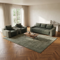Set canapea extensibilă și 2 fotolii LUNA – mobilier living modern
