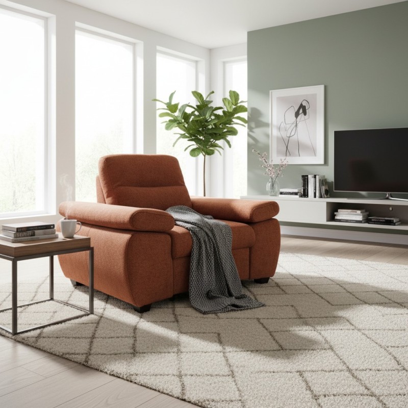 Set living OTTO – canapea extensibilă și fotolii moderne