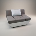 Set living RUIZ – canapea extensibilă și fotolii | mobilier living modern