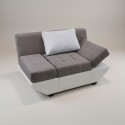 Set living RUIZ – canapea extensibilă și fotolii | mobilier living modern