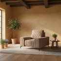 Set living BARON – canapea extensibilă și 2 fotolii elegante