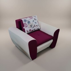 Fotoliu SALSA – fotoliu modern tapitat pentru living