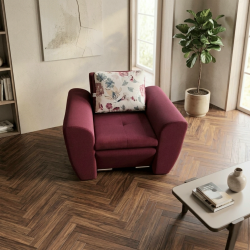 Fotoliu SALSA – fotoliu modern tapitat pentru living