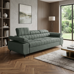 Canapea 3 locuri extensibila David, design modern