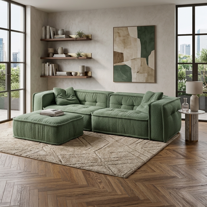 Canapea living premium modulara NORRA, fixa