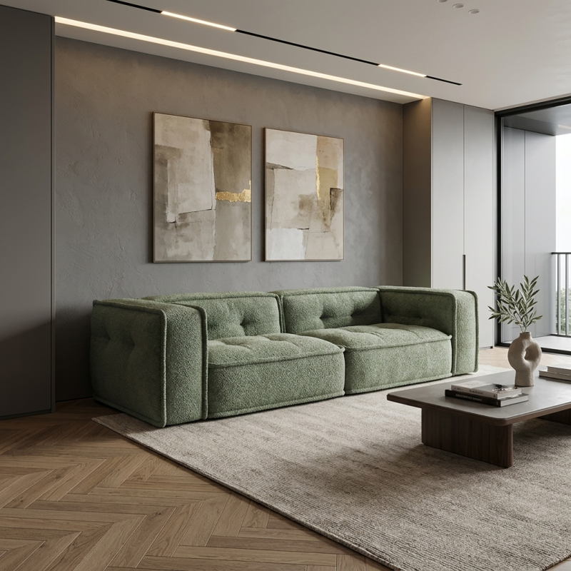 Canapea living premium modulara NORRA, fixa