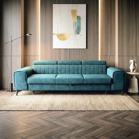 canapea extensibila CLEMENT cu tetiere reglabile