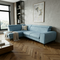 Coltar extensibil Aron cu tetiere reglabile si lada | La comanda