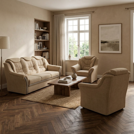 Set Canapea si Fotolii clasice Kabir