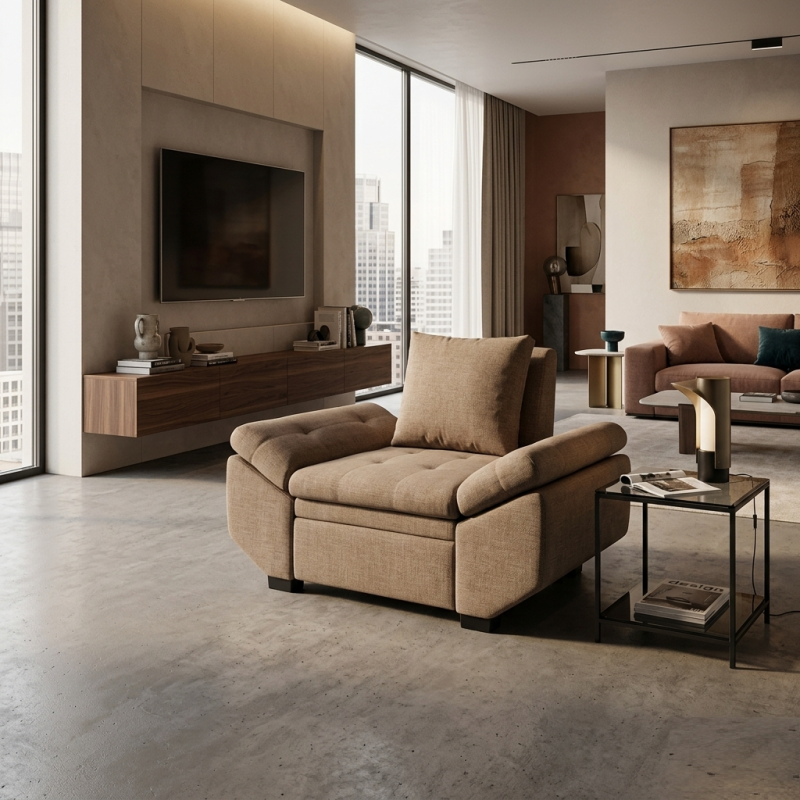 Fotoliu extensibil Elixir – confort premium, personalizabil | Sofastil